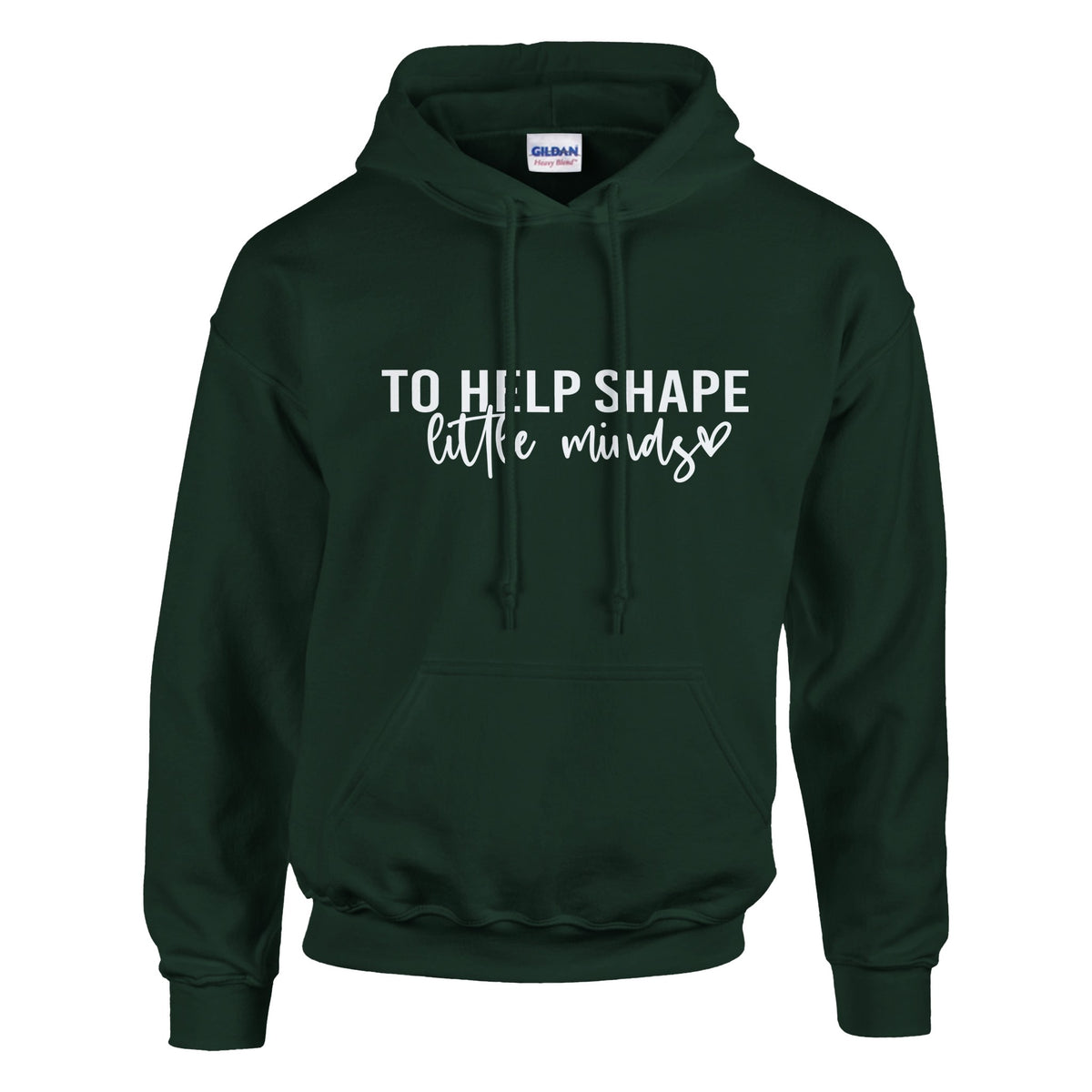 Nurturing Little Minds - Wear Your Support - Forest Green - Hoodies