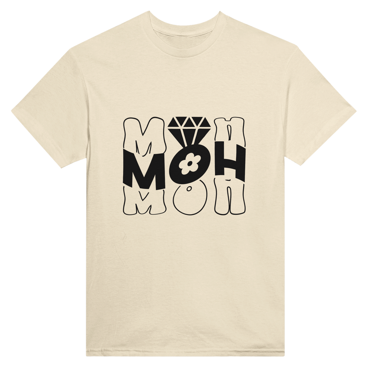 Triumph of Memories - Dive into the 'MOH' Design - Natural - T-shirts