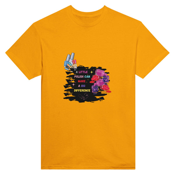 Colouring Memories - One Nail at a Time - Gold - T-shirts