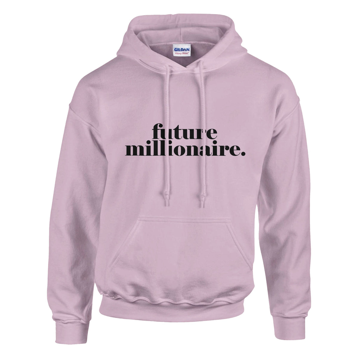 Future Millionaire Hoodie - Wear Your Aspirations - Light Pink - Hoodies