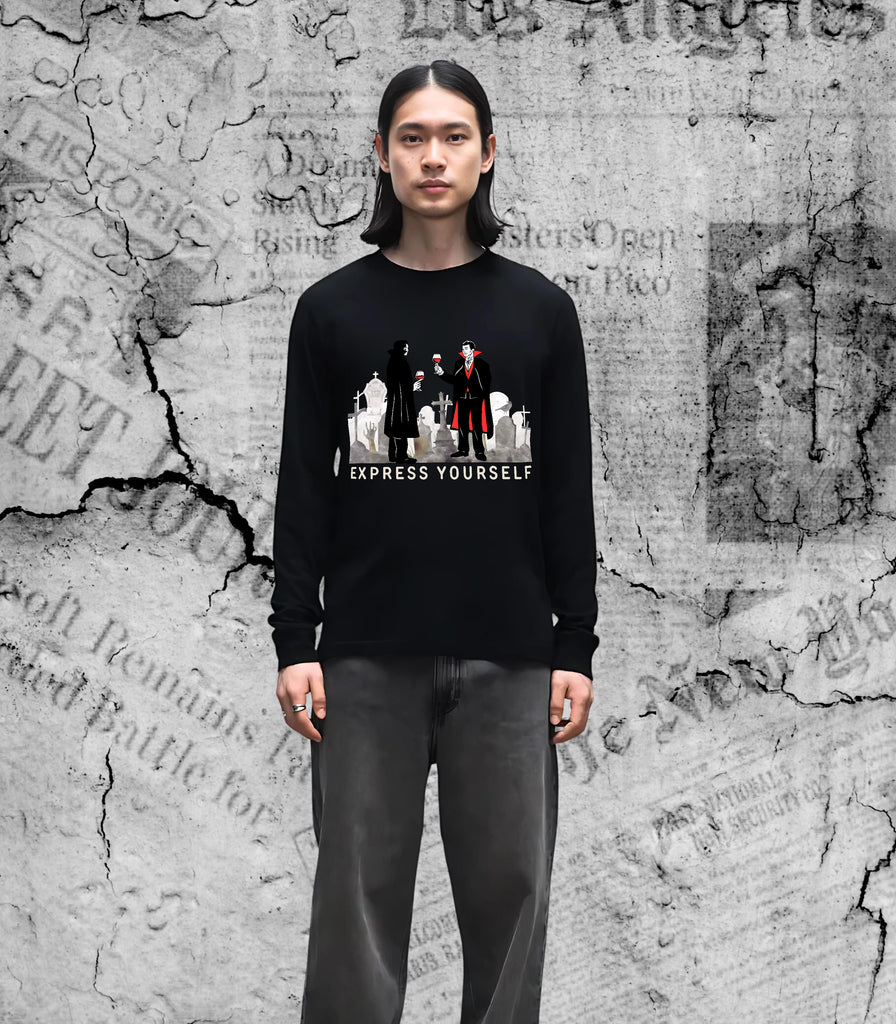 Vampire Celebration - Express Yourself - - Long Sleeve T-shirts