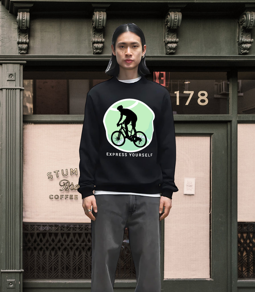 Cyclist's Freedom Sweatshirt - - Sweatshirts