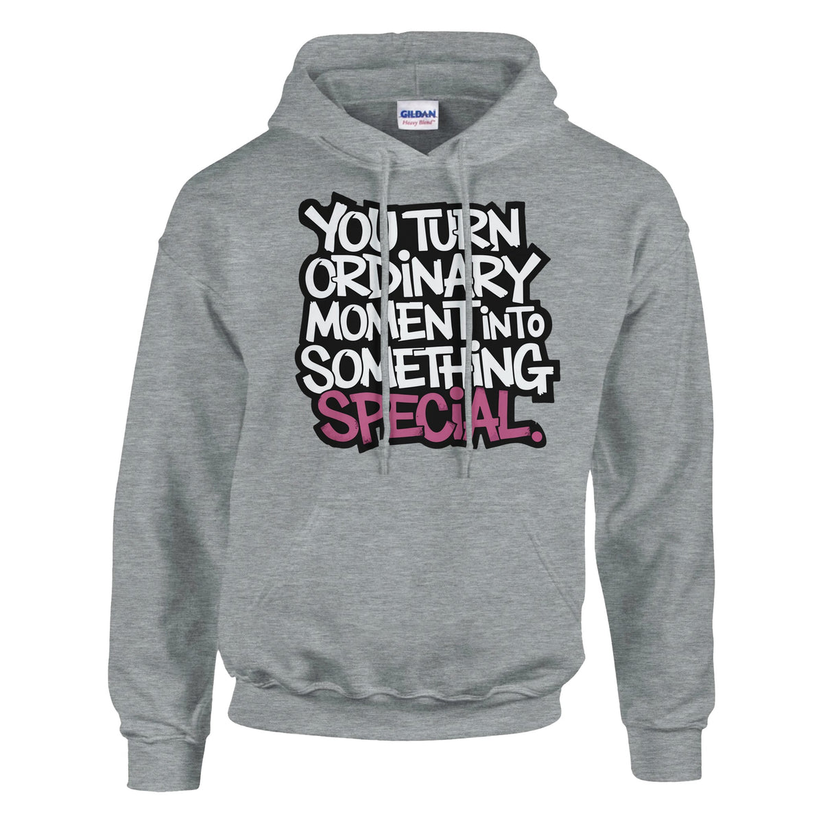 Your Love Transforms the Everyday – A Gift for Him - Sport Grey - Hoodies