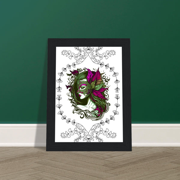 Masked Enchantment - Deluxe Framed Poster - - Framed Posters