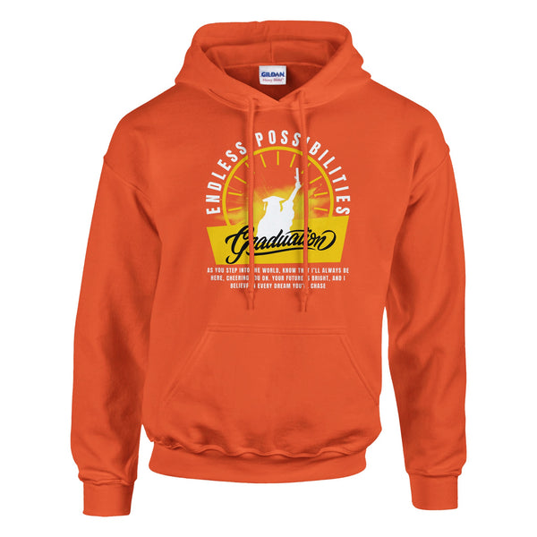 Step Forward - The Graduate’s Bright Tomorrow Hoodie - Orange - Hoodies