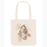 Botanical Bliss: Carry Your Memories in Style - Natural - Tote Bags