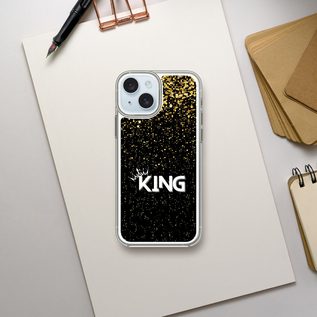 Royalty in Your Hand - King & Queen iPhone Cases - - Tech Accessories