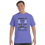 Bold Gaming Vibes - Power Up in Style - violet - T-Shirts