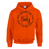 Bold and Beautiful - Bella Inteligente Lider Fuerte Wearables - Orange - Hoodies