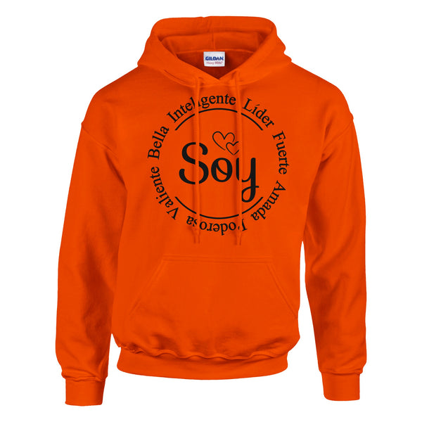 Bold and Beautiful - Bella Inteligente Lider Fuerte Wearables - Orange - Hoodies