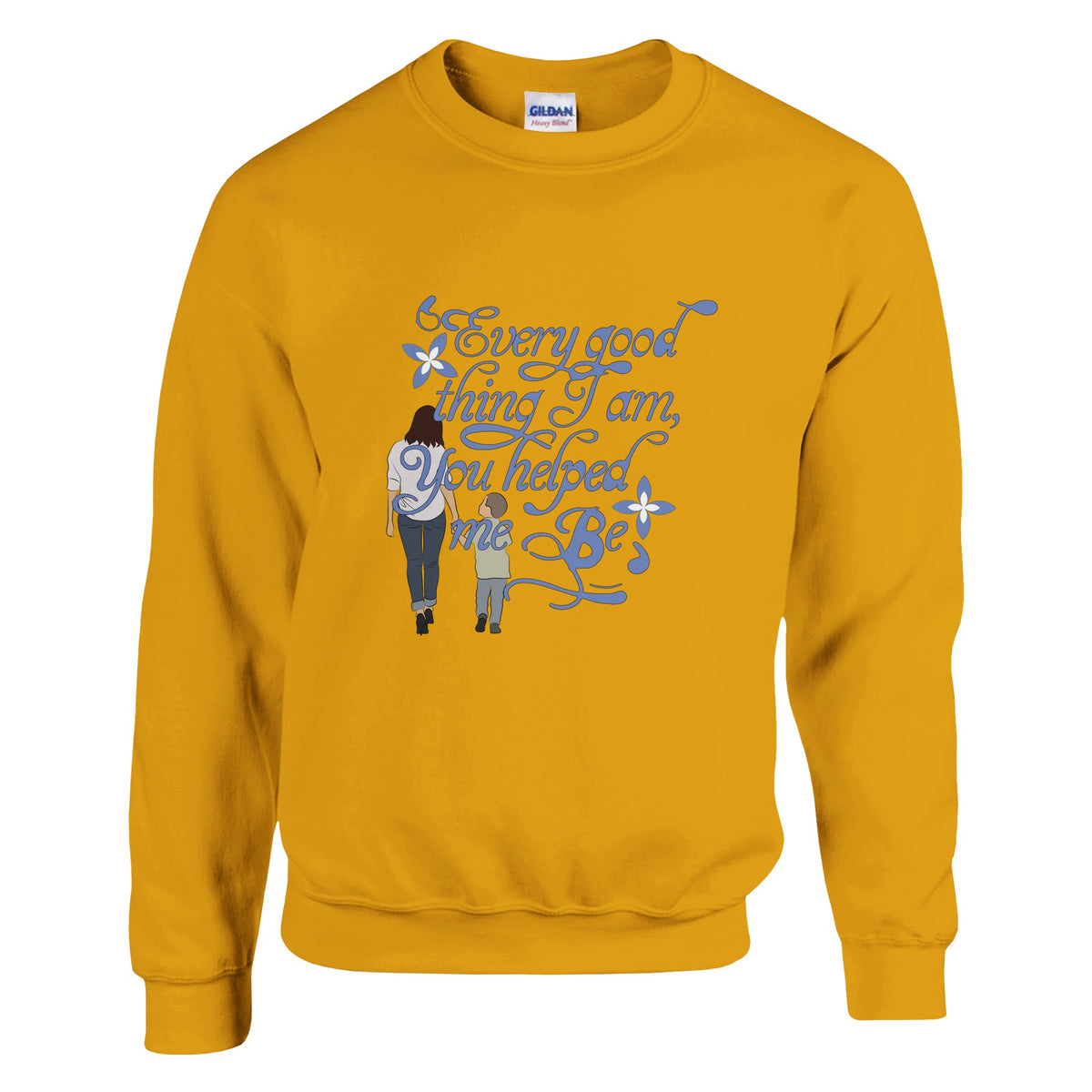 A Thank You in Style – Gift Sweatshirt for Moms - Gold - Sweatshirts
