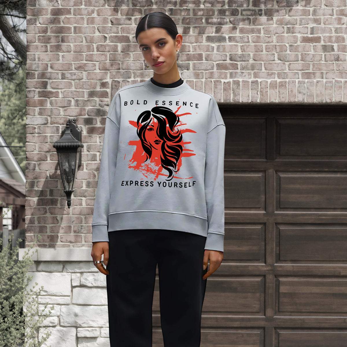 Bold Essence - Artistic Sweatshirt - - Sweatshirts