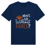 Goals - The Journey of Life - Navy - T-Shirts