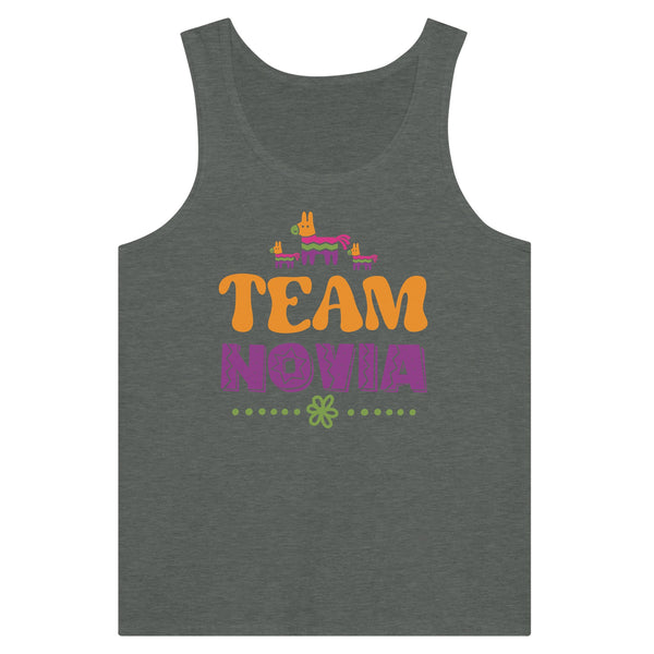 Forever Friends - 'Team Novia - Deep Heather - Tank Tops