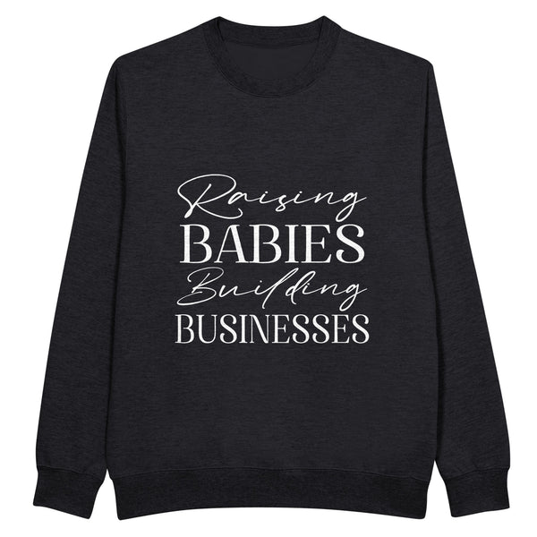 Mompreneur Vibes - Heavyweight Cotton Wear - Black - Sweatshirt