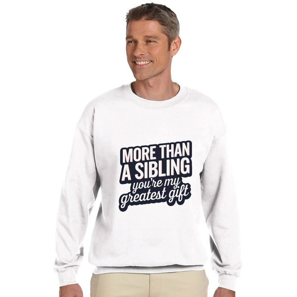 Greatest Gift of All - Brotherly Love Crewneck - - Sweatshirts