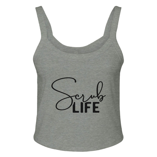 Scrub Life - Embrace the Everyday Hero - Athletic Heather - Print Material