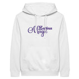 Latina Magic - Magie Latine Unisex Pullover Hoodie - White - Print Material