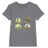 Unite in Triumph - First Day of Summer Olympic Tee - Heather Gray - Print Material