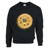 Classic Crewneck Sweatshirt for Daughter’s Love - Black - Sweatshirts