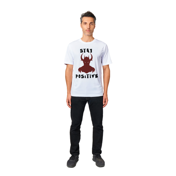 Positivity Reigns - Devilish Inspiration Tee - - Print Material