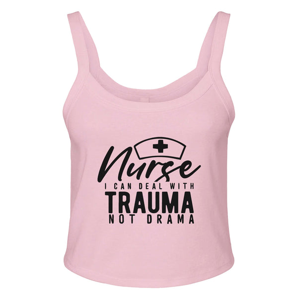 Nurse Resilience - Dealing with Trauma, Not Drama! - solid pink blend - Print Material