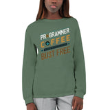 Funny Coffee Code Long-sleeve Tee for Coworkers - - Long Sleeves T-shirts
