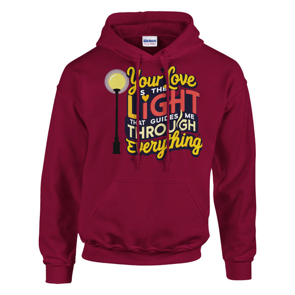 For the Light of My Life – A Cozy Gift for Your Husband - Cardinal Red - Hoodies