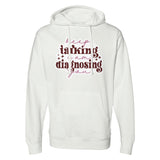 Empowerment in Every Word - Diagnostic Hoodie Edition - White - Hoodies