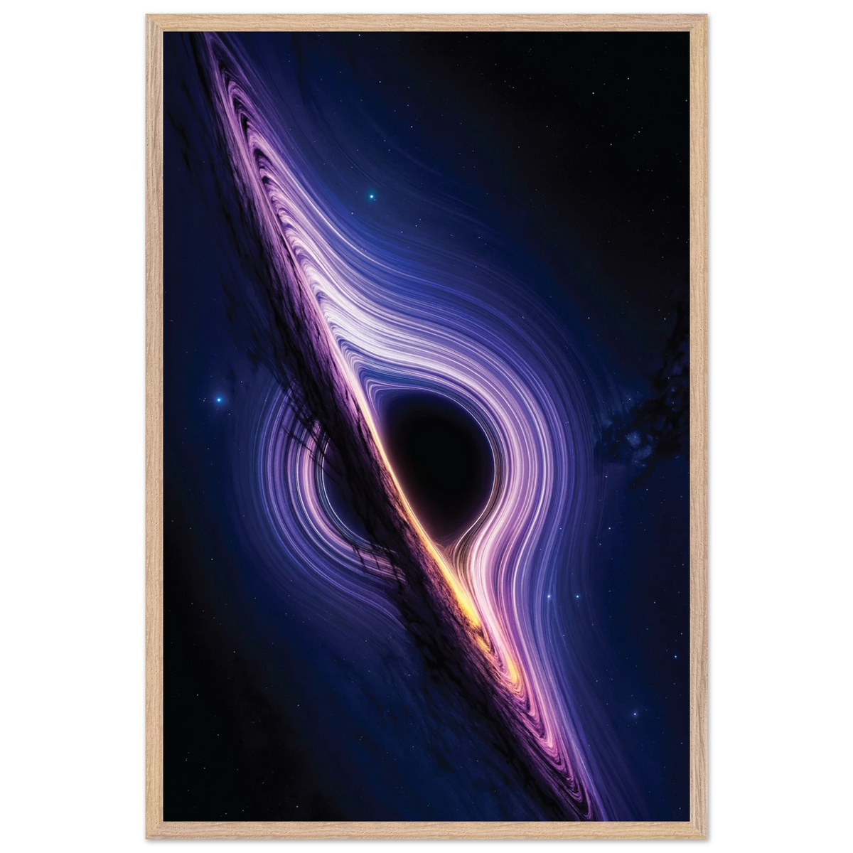 Eternal Gravity – Wooden Framed Poster Gift - Wood frame - Wooden Framed Posters