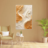 Golden Currents of Serenity - 16x24 - Framed Posters