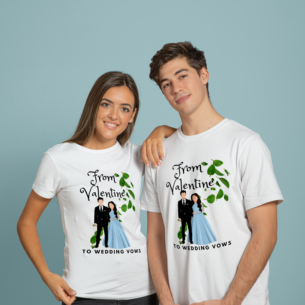 From Love's Beginning to Forever - A Story on a Shirt - - T-shirts