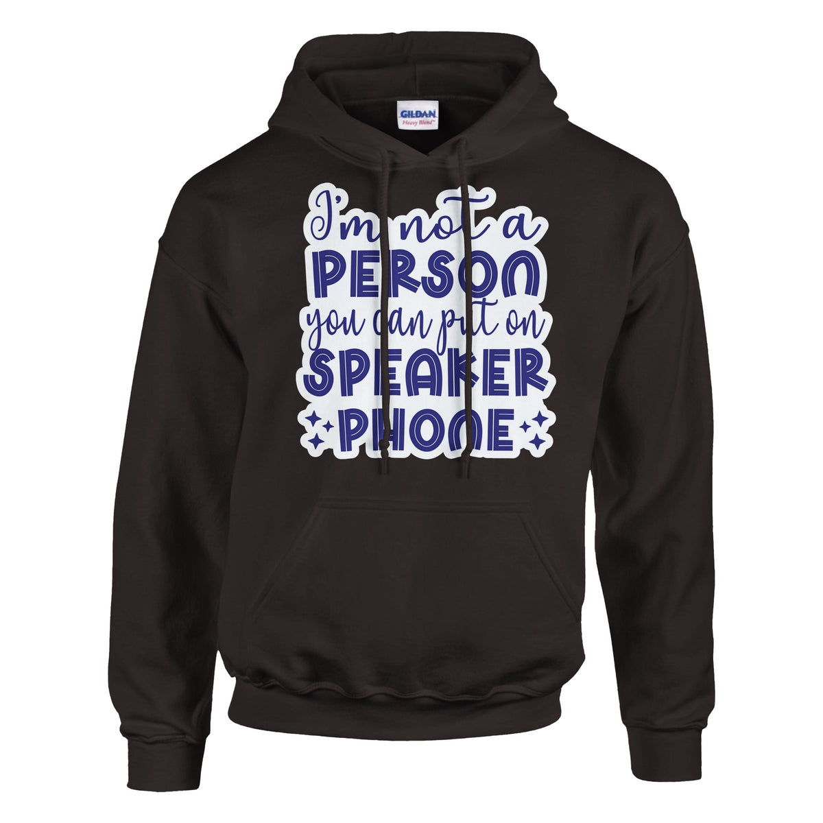 Embrace Your Voice - Speaker PHONE Attire - Dark Chocolate - Hoodies