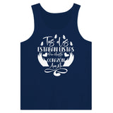 Ready Wings - A Journey of the Heart Tank-Top - Navy - Print Material