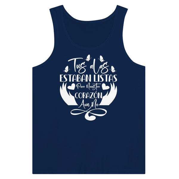 Ready Wings - A Journey of the Heart Tank-Top - Navy - Print Material