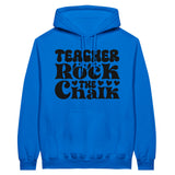 Lessons in Style - Chalkboard-Inspired Design - Royal - hoodie