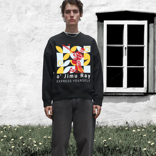 Cricket Action - Express Yourself Sweatshirt - - Sweatshirts