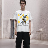 Modern Cricket - Bold and Vibrant Tee - - T-Shirts