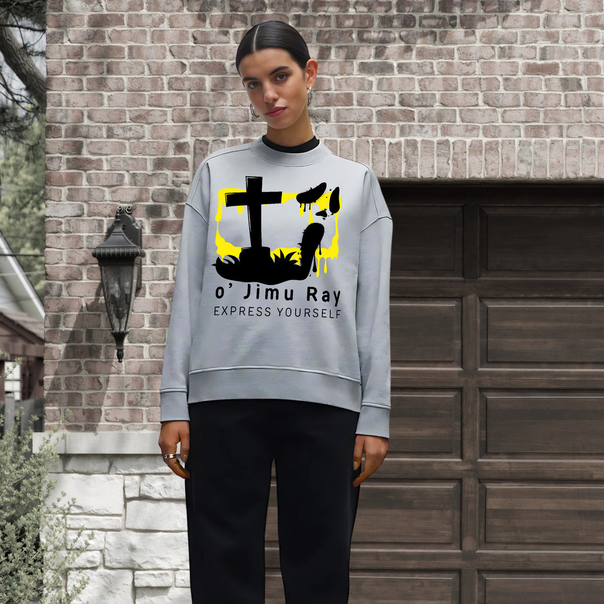 Pop Art Vibes Sweatshirt - - Sweatshirts