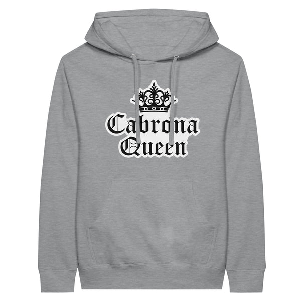 Regal Memories - Qabrona Queen Premium Unisex Hoodie - Sports Grey - Print Material