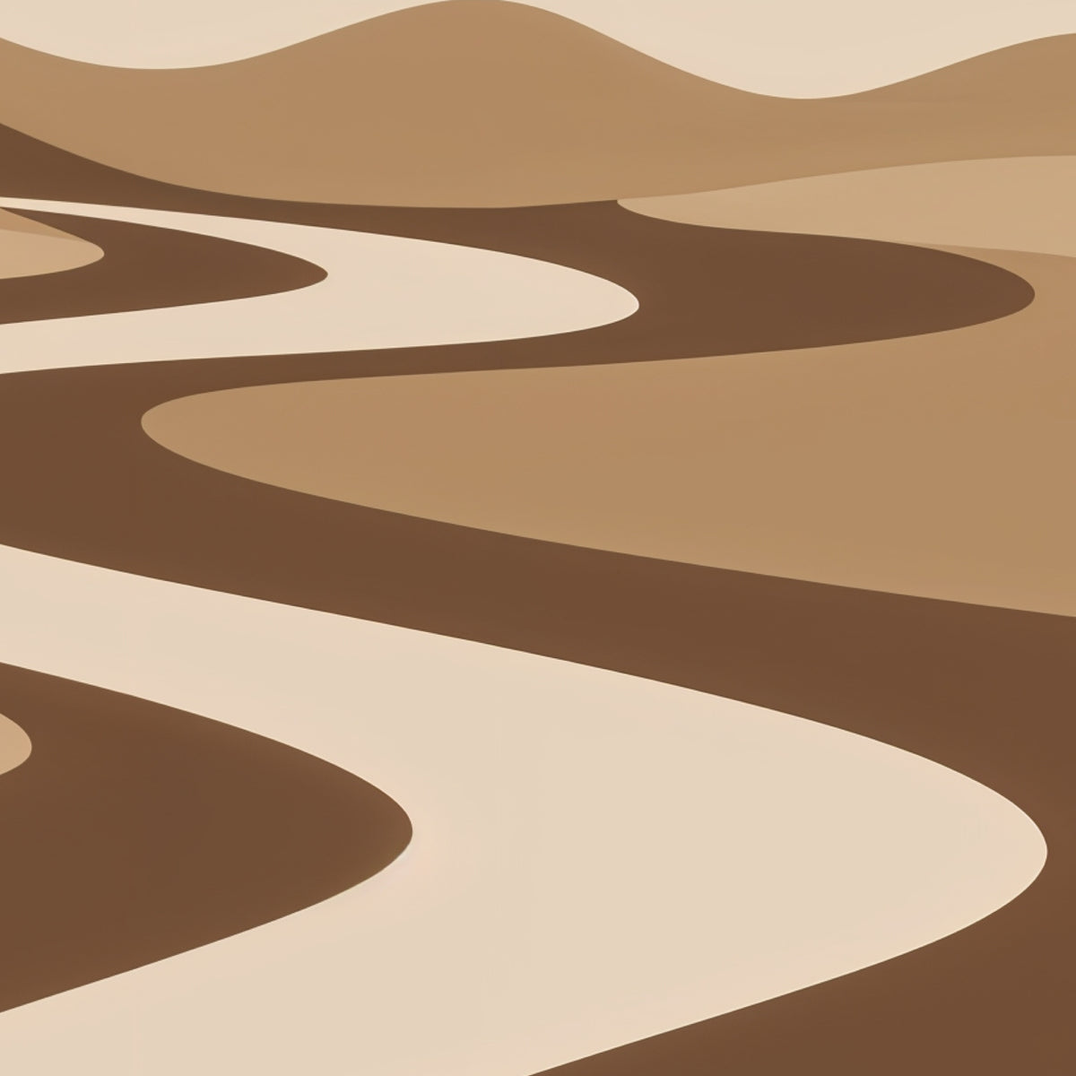 Path Through Sand – Metal Framed Poster Gift - - Metal Framed Posters