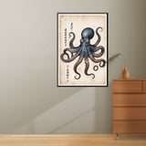 Mystic Octopus Enigma - 24x36 - Framed Posters