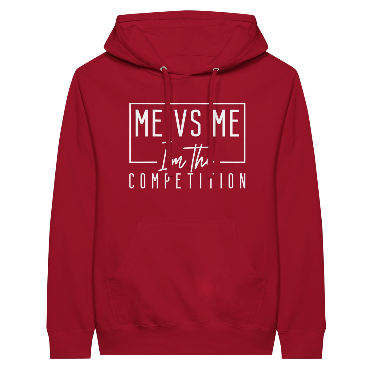 Me vs Me - The Ultimate Challenge Hoodie - Red - Hoodies