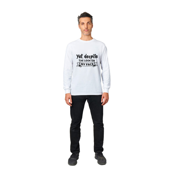 Expression Echoes - Unveiling Emotions in Cotton Canvas - - Sweatshirts