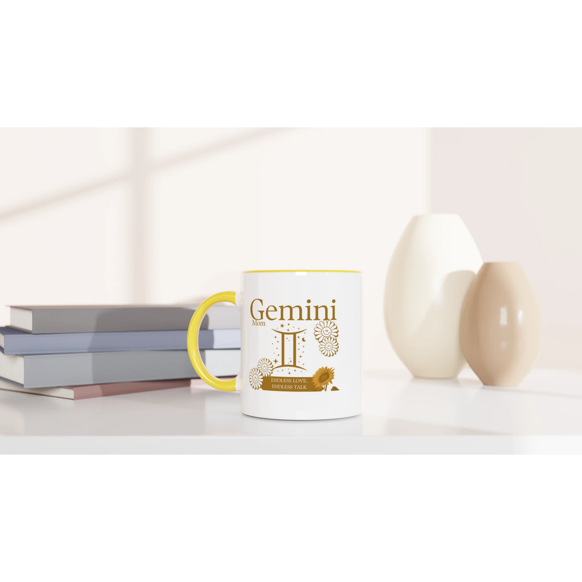 Zodiac Mug with Color – Gift for Star Lovers - Gemini - Mugs