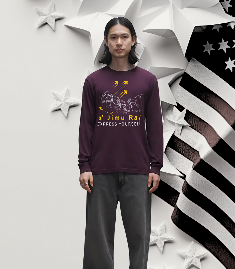 Sky High Spirit - o' Jimu Ray 4th July Special - - Long Sleeve T-shirts