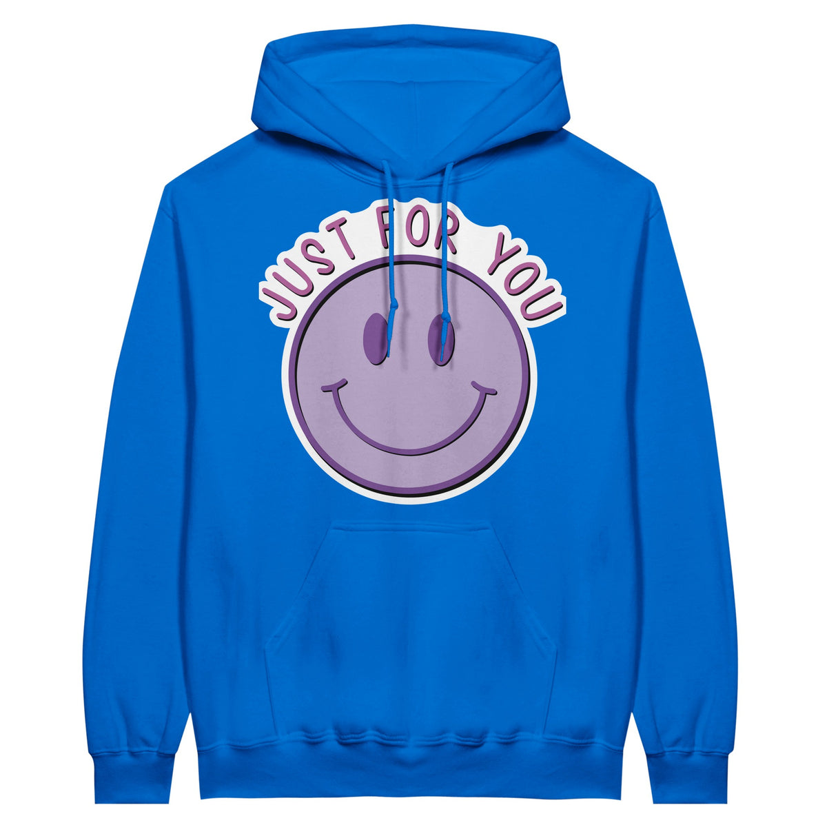 Embrace the Joy - Just for You - Unisex Pullover Hoodie - Royal - Hoodies