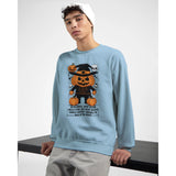 Pumpkin Witch - Embrace the Magic of Halloween - Light Blue - Sweatshirts