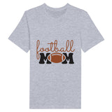 Celebrate Mom's Team Spirit – Football MOM Tee - Ash - Crewneck T.shirts