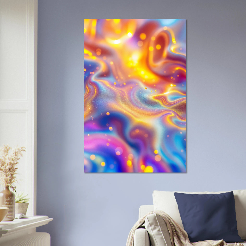 Golden Flow – A Fine Art Poster to Inspire - Default Title - Posters